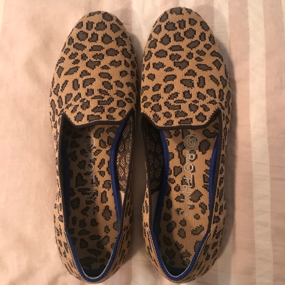 Rothy’s Leopard Loafers